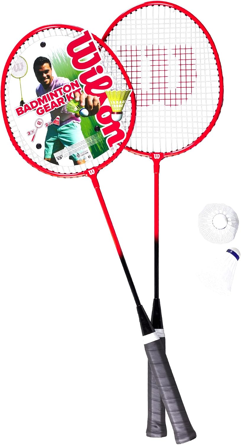 Wilson Badminton 2 Pc Kit V2 - Kit de bádminton Unisex Adulto