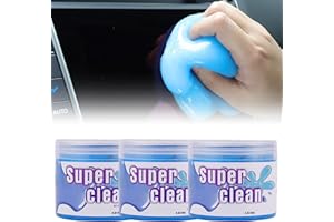 YIDM Auto Reinigungsset Tastatur Reinigungsgel: 3 Stück Reinigungsknete Wiederverwendbare, Schleim Reiniger Universeller Staubreiniger Hocheffiziente für Laptop, Drucker, Kameras, Fernbedienung