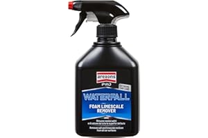 Arexons Car Care Pro WATERFALL - Anticalcare, Decontaminante Acido in Schiuma, Rimuove Residui Salini e di Calcare dalle Superfici, Fase di Prelavaggio, 500ml