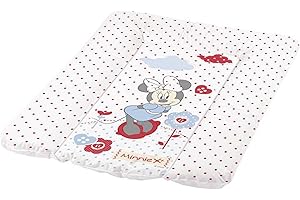 Plastorex Wickelauflage Disney Minni Maus, 70 x 52 x 5 cm, Weiß