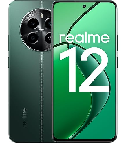 Realme 12x 5G 8GB/256GB Black (Glowing Black) Dual SIM : Amazon