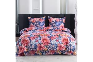 Cotton Market Sängkläder 160x200 cm med kuddfodral – 3-delat set – Påslakan 160x200 cm och 2 kuddfodral (70x80 cm) - Trädgård
