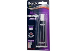 Bostik All Purpose 50ml - Ultra Strong - Fast Setting - Clear Glue for Minor Household Repairs