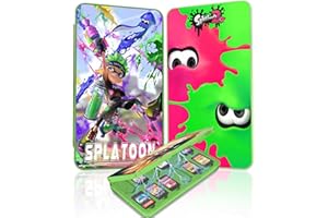 IQIIN Funda para tarjeta de interruptor, almacenamiento de tarjetas de juego para Nintendo Switch, nueva funda protectora para tarjeta delgada portátil 3D Dynamic Vision 24 tarjetas de juego, 24 tarjetas TF