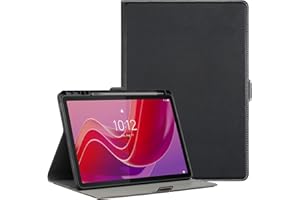 Derwere Etui na tablet Lenovo Tab M11 z uchwytem na długopis, ultracienkie magnetyczne etui na tablet do Lenovo Tab M11 11 cali, czarne