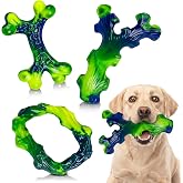 ChienBox 3 Pack Chew Toys, Dog Toys for Large Dogs | Chew Toys for Medium Large Breeds, Nylon Anti-Boredom Hard Dog Toys for