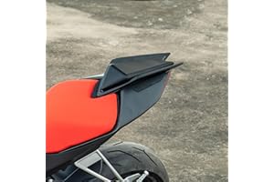 TAZGANTAX Motocicleta Compatible con Ap-rilia RS 660 Tuono 660 RS para Tuono 660 RSV4 2020-2023 Motocicleta Pasajero Asiento Trasero Cubierta Carenado Asiento Cobertura Hump Spoiler (Negro mate)