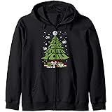 Star Wars May The Force Be With You Christmas Tree Felpa con Cappuccio