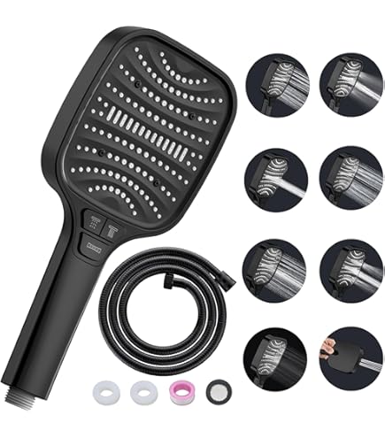 Görbach Ensemble Barre De Douche 70 Cm En Acier Inoxydable Colonne De Douche Avec Support De Douche Et Tuyau Pour Salle De Bain Rond Chrome 92344394