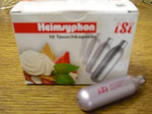 Isi Heimsyphon Sahne-Tauschkapseln Kapseln: Amazon.de: Küche & Haushalt