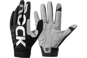 ‎ROCKBROS ROCKBROS Fahrradhandschuhe Damen und Herren Winter, Thinsulate Warme Handschuhe Touchscreen, Sport Handschuhe für Fahrrad, MTB, Kletter, Laufen und Outdoor