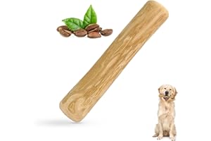 D.VARA Kauholz für Hunde S aus natürlichem Kaffeeholz- Holzknochen als Hundespielzeug geeignet für Welpen - langanhaltende Beschäftigung - Kaustab Kauholz für Welpen - spielzeug für hunde Zahnpflege (S)