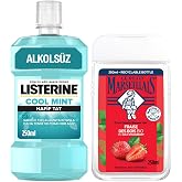 Le Petit Marseillais Duş Jeli Akdeniz &Ccedil;ileği 250 ml + Listerine Cool Mint Ağız Bakım Suyu Hafif Tat 250 ml
