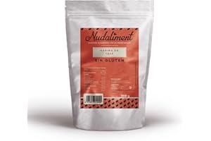 HARINA TRADICIONAL ZAMORANA Harina De Teff Sin Gluten | Harina | Ideal Para Comidas Veganas Y Repostería | Ingrediente Versátil | Para Recetas Saludables Y Nutritivas | Alimento Dietético| De 700 Gr