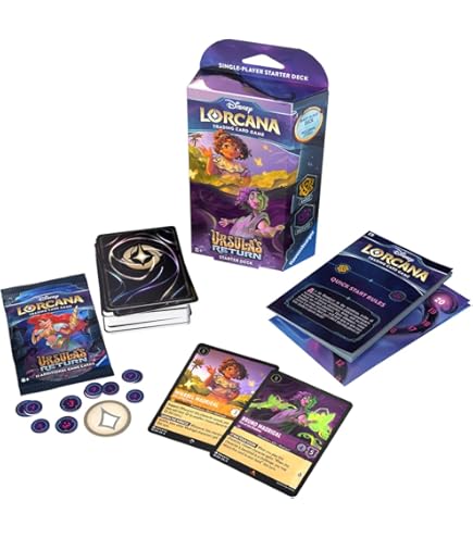 Disney Lorcana Trading Card Game: Set 4 - Starter Deck B : Amazon
