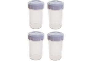 WHITEFURZE 4x 0.4L Beaker + Lid