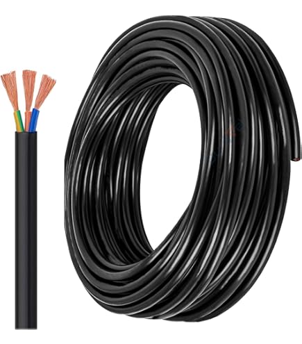 amslight Platte installatiekabel voor vochtige ruimtes YDY NYM-J 3 x 1,5 mm² vanaf 0,83 '/m