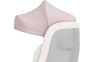 Daliya® BRAVO Sonnenverdeck, Sonnenschutz, für Daliya i-Size Auto-Kindersitze BRAVO und ROTAZIONE (Pink)