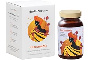 ‎HEALTH LABS CARE Health Labs Care - Kurkuma Kapseln mit Piperin - Curcuma Extrakt - Immunsystem stärken - Curcuma Kapseln Hochdosiert - Vegan - Nahrungsergänzungsmittel - Unterstützung Leber und Verdauung - 60 Stück