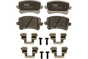 TRW GDB1763 Pastiglie Freno Set di 4 per Volkswagen Tiguan/Tiguan Limited (5N_) 2007-2018 Assale Posteriore e altri veicoli