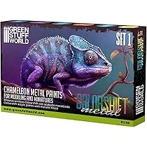 Acrylverf GREEN PAINT SET 6 COLOURS Andrea Miniatures (009 09) in