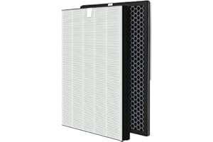 ‎AINUORENYI Ersatz HEPA-Filter FY1410/30 und Aktivkohlefilter FY1413/30 Ersatzteil für Philips AC2729/10 AC1214/10 Serien 1000 und 1000i Luftreiniger (HEPA + Aktivkohlefilter)