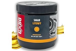 CX80 | Lithiumschmiermittel – universelles Mehrzweckfett mit EP-Zusätzen, wasser- und oxidationsbeständig, für Lager, Fahrzeuge und Maschinen, getestet nach SKF-EMCOR | 500 g Dose