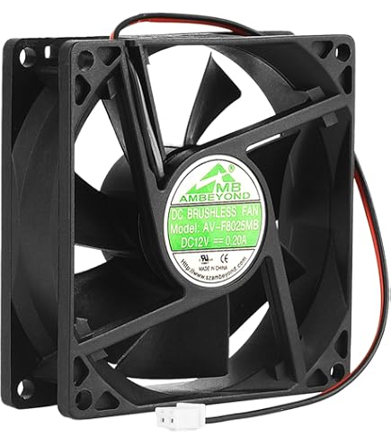 Ventilateur 12V DC Sunon 60x60x20mm 5000 Tr/min - Pour PC, GPU, Chipset - Neuf