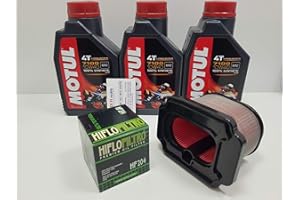 AER MOTO SPARE PARTS KIT TAGLIANDO 3 LITRI OLIO 7100 10W40 100% SYNT FILTRO OLIO ARIA YAMAHA MT-07 MT07