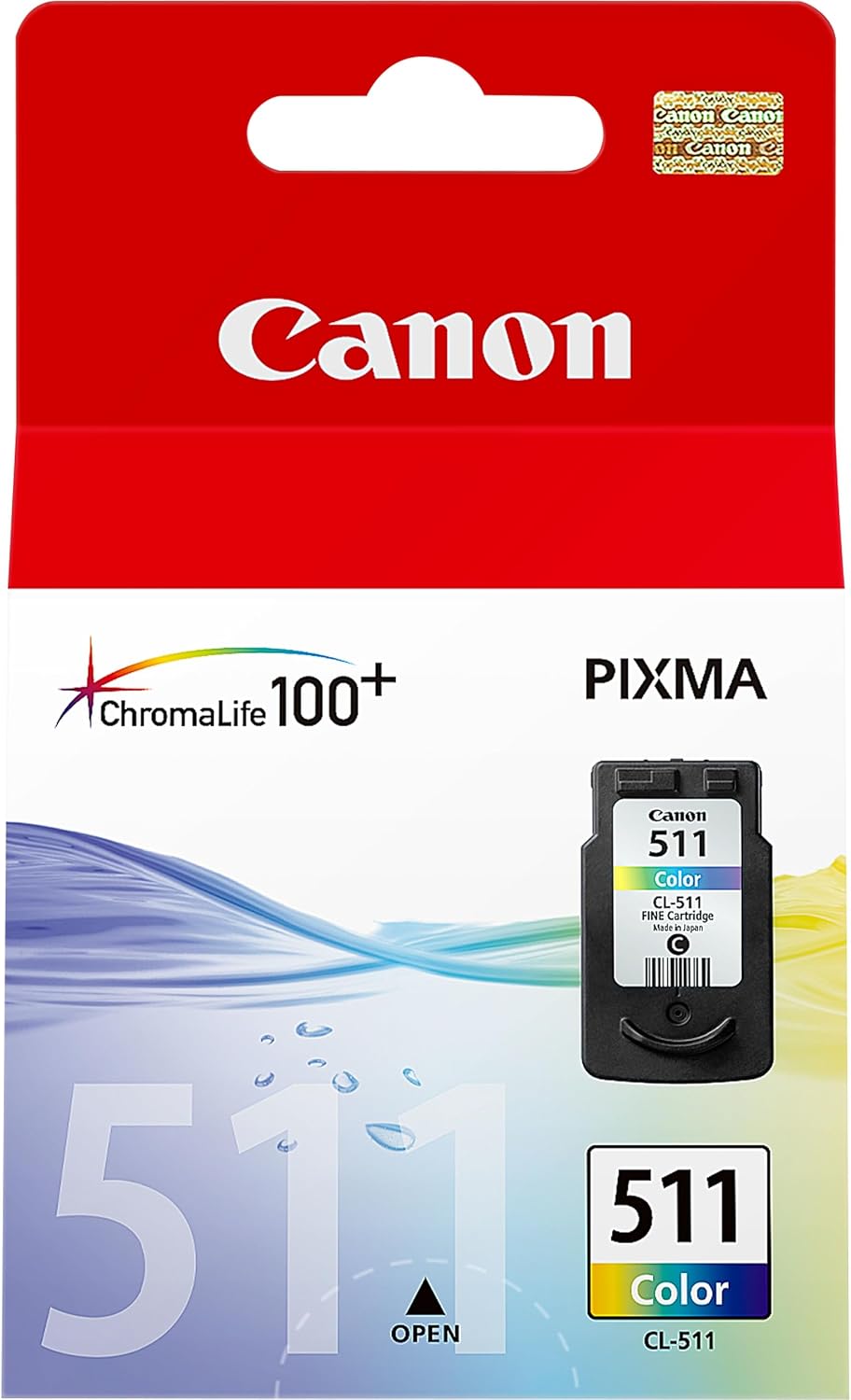 Canon Original ChromaLife 100+ Colour Ink Tank CL-511