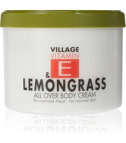 Village Cosmetics 950601 Body Cream with Vitamin E and Aloe Vera 500 ml (Body  Cream, Body Care, Fresh Scent, Soft Skin) : Amazon.com.be: Beauty