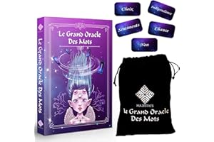 Le Grand Oracle des Mots – Oracle Divinatoire de 150 Mots (Français) – Cartomancie – Outil Ludique, Précis, Facile, Pour tous les âges et Débutants