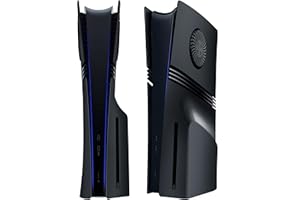 Joso Faceplate für PS5 Pro CD-ROM Version, Anti-Scratch staubdichtes Gehäuse Ersatz, Abdeckung Haut fit für PS5 Konsole, Platten für PS5 Pro Zubehör, einfache Installation