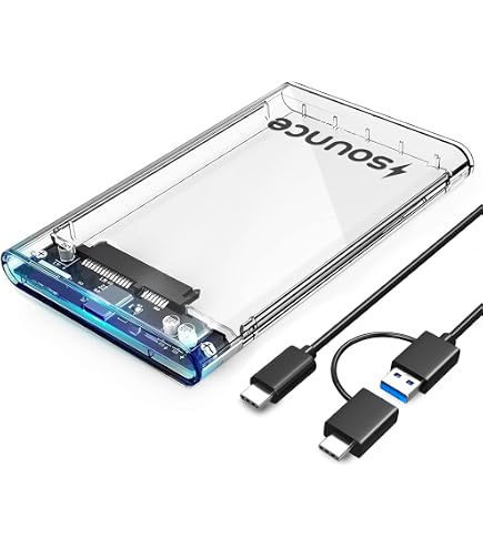 VIHOMI 2.5 Inch SATA SSD Enclosure Case, SATA to USB C 3.1 Tool