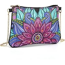 MWOOT 5D DIY Papillon Fleur Diamant Peinture Sac à Bandoulière