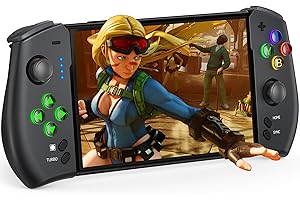 GAMSINGY Handheld Switch Controller, Wireless Pro Controller Switch mit Großer Griffe/Turbo Funktion/Dual Motors Vibration/Präzise Bewegungssteuerung, Switch Controller für Switch/OLED Konsole