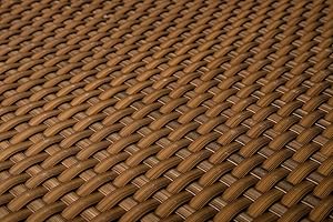 Sellon24® - Rivestimento per balcone in polietilene, effetto rattan, fornisce protezione da sguardi indiscreti e dal vento, adatto per balconi, terrazze e giardini (RD13 miele/rame, 80)