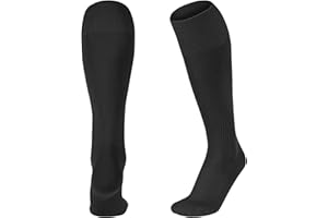 SHOPMCR Unisex Football, Rugby, Hockey Sports Knee High Long Socks, Kids, Adults, juniors Knee High Football Socks Outdoor game Soccer Socks