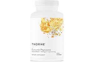 Thorne Curcumin Phytosome 500 mg (Meriva) - Sustained Release, Clinically Studied, High Absorption - 120 Capsules