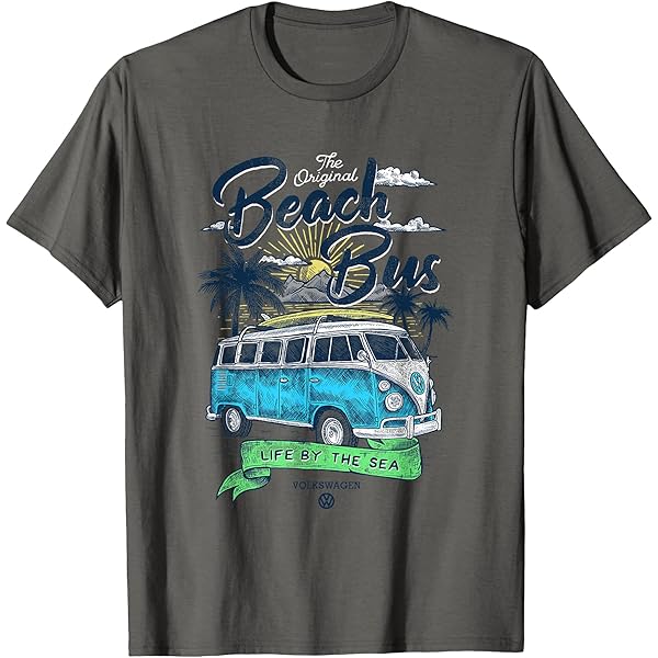 BRISA VW Collection - Volkswagen Hippie Bus T1 Camper Van T-Shirt 