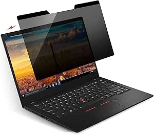 KONEE Magnetic Privacy Filter | Laptop Blickschutzfilter | Notebook Privacy Screen Filter fur 12.5 Zoll Laptop, Magnetischer Sichtschutz – 12.5 Zoll 16:9