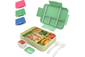 bumpli Lunchbox Gourmet – Brotdose Kinder mit Fächern, Ideal für Schule, Ausflüge – Robuste Brotbox, Lunchbox Schule, Kinder Brotdose mit Stil, Brotdose Schule