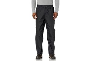 Mountain Warehouse Surpantalon imperméable Hommes Downpour - Surpantalon Respirant, Coutures soudées, Doublure en Maille, séchage Rapide - pour la randonnée