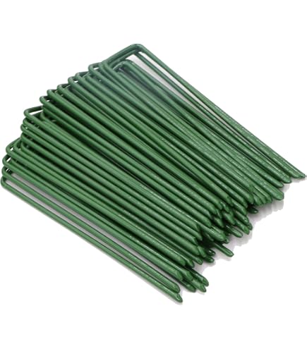 Connex Netz- & Folienhalter – 10 Stück, 11,5 Cm, Türkis, Zum Fixieren Von Gartenvlies & Netzen