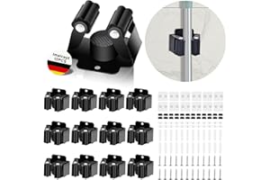 Imaicept 12 Pièces Accroche Balai Mural, Porte Balais Mural, Vis Et Auto, Support Balais Mural Haute Qualité, Accroche Balai pour Salle De Bain Cuisine Bureau Placard Jardin Garage