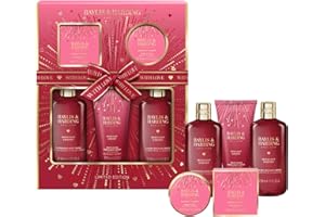 Baylis & Harding Midnight Cherry Perfect Pamper Gift Set (Pack of 1) - Vegan Friendly