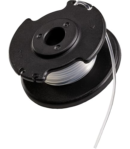 RUIITEN Ersatzspulen Für Einhell Rasentrimmer - 12 Spulen + 2 Kappen (1,6mm)