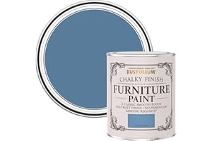 Rust-Oleum Blue Upcycled Furniture Paint in Chalky Finish - Cornflower Blue 750ml