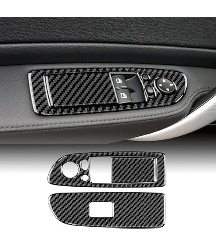 Embellecedor De Volante De Coche De Fibra De Carbono LHD Para Serie 3