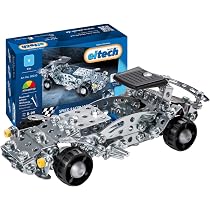 Eitech 00254 Kit Betoniera In Metalloda Costruzione: Mini Veicolo Giocattolo Da 112 Pezzi Per Bambini Dai 6 Anni
